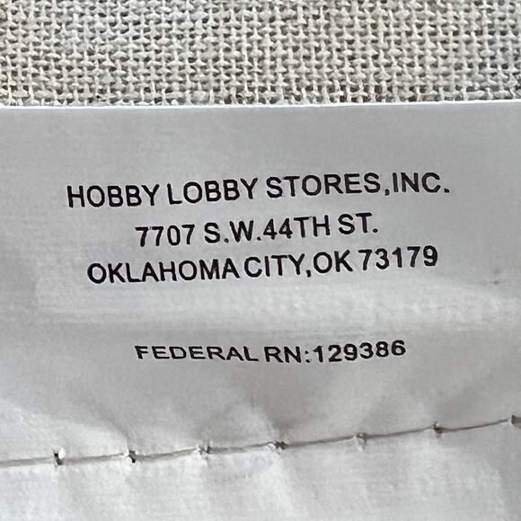 Hobby Lobby Throw Pillow Cover Cotton Natural Wild Animal Print Zipper 18x18 in - Picture 5 of 6